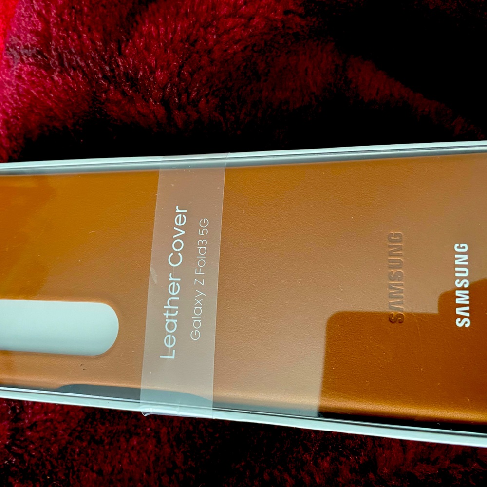 Leather case for Galaxy Z fold 5G
